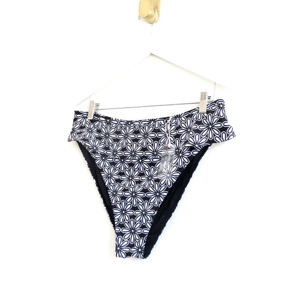 NEW! Kenny Flowers The Pedregal Black Banded Sporty Bikini Bottom SZ M, XL - Picture 9 of 12